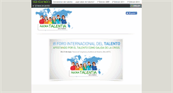 Desktop Screenshot of agoratalentia.com